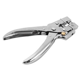 Eyelet Pliers Set Hole Punch Pliers with 100 Eyelets Hole Punch Pliers with Eyelets 4.5 mm Rivets Gold Hole Rivets with Pliers Fabric, Clothes, Shoes, Bags, Crafts