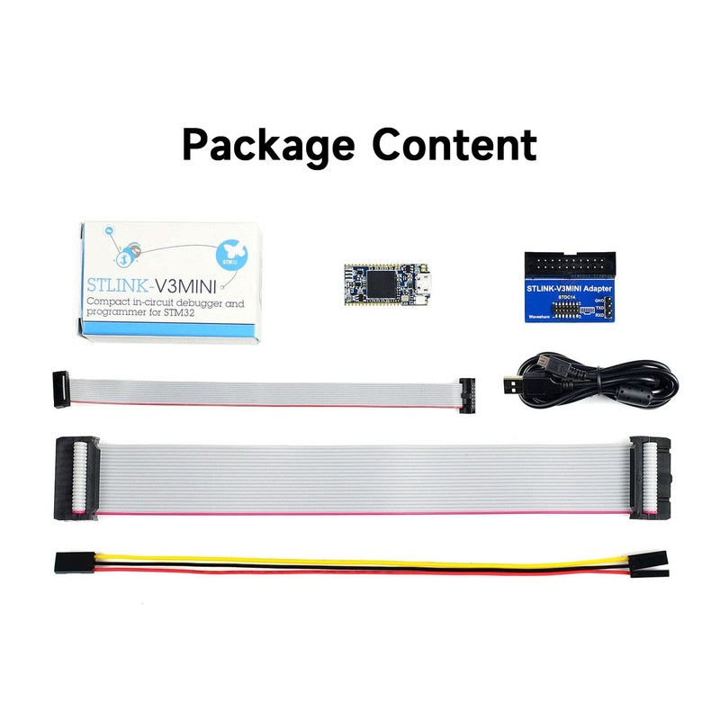 Waveshare STLINK-V3MINIE In-Circuit Debugger and Programmer for STM32