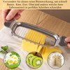 1 Piece Upgrade Butter and Cheese Slicer, 8 Inch Steel