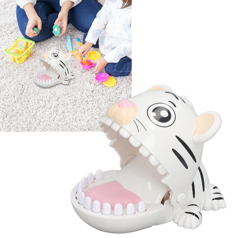 Biting Finger Toy Cartoon Animal Stress Relieve Anxiety Hand Eye