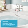gotonovo Deck Mount Tub Bathtub Faucet Clawfoot with Handheld Shower