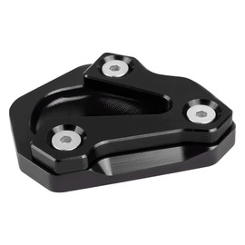 CHIFUN Kickstand Enlarger Pad Side Stand Extension Plate Replacement for Yamaha YZF R6 YZF-600 2006-2016 (Black)