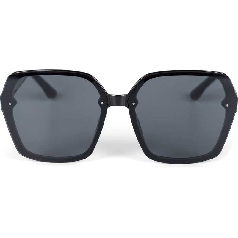 styleBREAKER 09020140 Women's Butterfly Sunglasses with Large Rectangular Polycarbonate Lenses