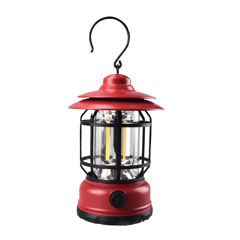 Camping Lantern Multifunctional USB Rechargeable Portable COB Emergency Light for