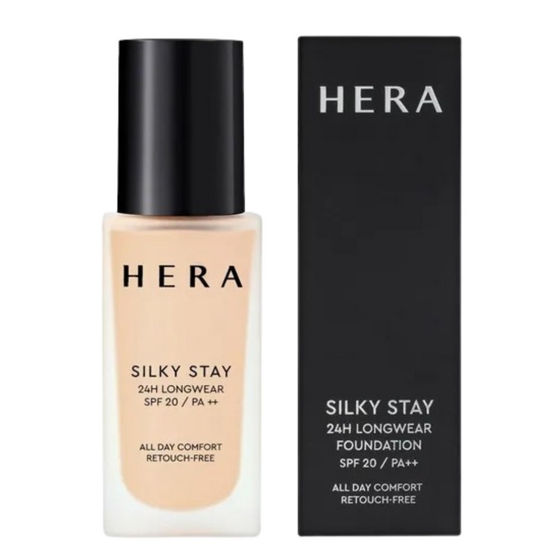 Hera Silky Stay Foundation 23N1 BNS with good matte coverage