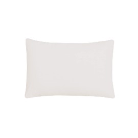 Sleepdown Pillow cases 100% Pure Cotton Pack of Two Housewife Luxury Soft Cosy Pillow Cover Set - Natural - 48 x 74 cm, (5056557500659)