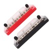 10 Way Power Distribution Block Bus Bar M6 Studs M4