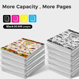 EVEINK High Yield T06L T06 Toner Cartridge with Chip Compatible for Canon T06 Black Toner Cartridge 3526C001AA imageRunner 1643i 1643iF 1643P Printer