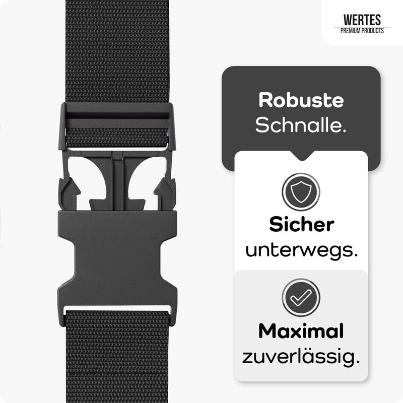 Luggage Strap Set of 2 – Suitcase Straps Safe &