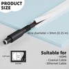 39" Silicone Cord Cover for Wires on Wall, Cord Hider