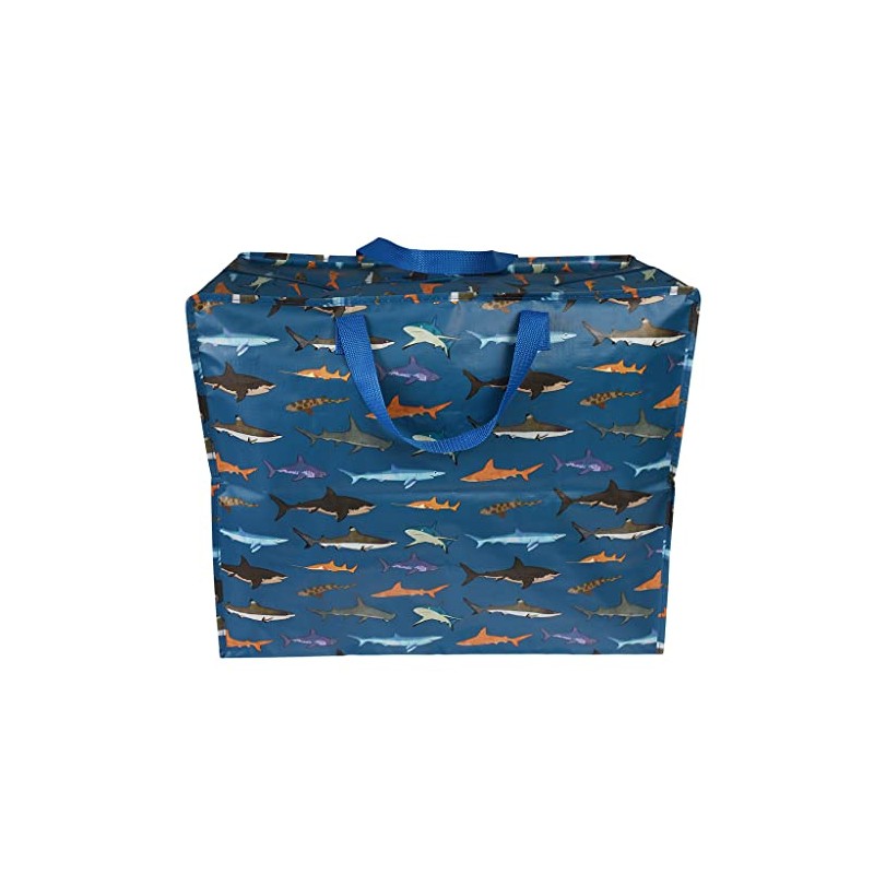 Rex London Sharks Jumbo Storage Bag Dark Blue