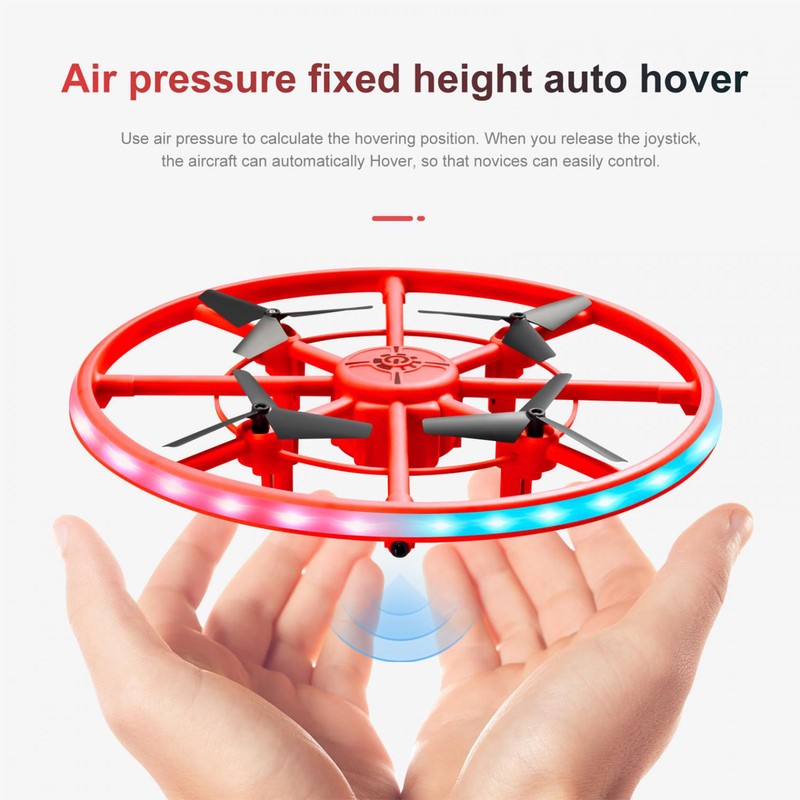 Flying Toys Drone with LED Light Remote Control Hand Drone