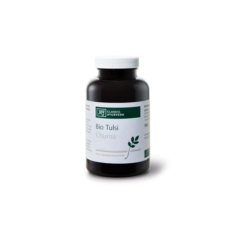 Classic Ayurveda Organic Tulsi Churna Powder - 100g - Traditional