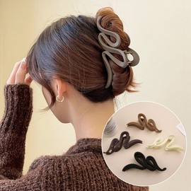 Ludia Wavy Hair Clip 13cm / Ludia 물결 웨이브 헤어집게핀 13cm