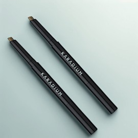 Karadium Flat Eyebrow Auto Pencil 0.3g, No. 2 Dark Brown, 2 pcs. / 카라디움 플랫 아이브로우 오토펜슬 0.3g, 2호다크브라운, 2개