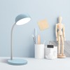 Unilux Tamy LED Desk Light Light Blue Flexible Flexible Arm