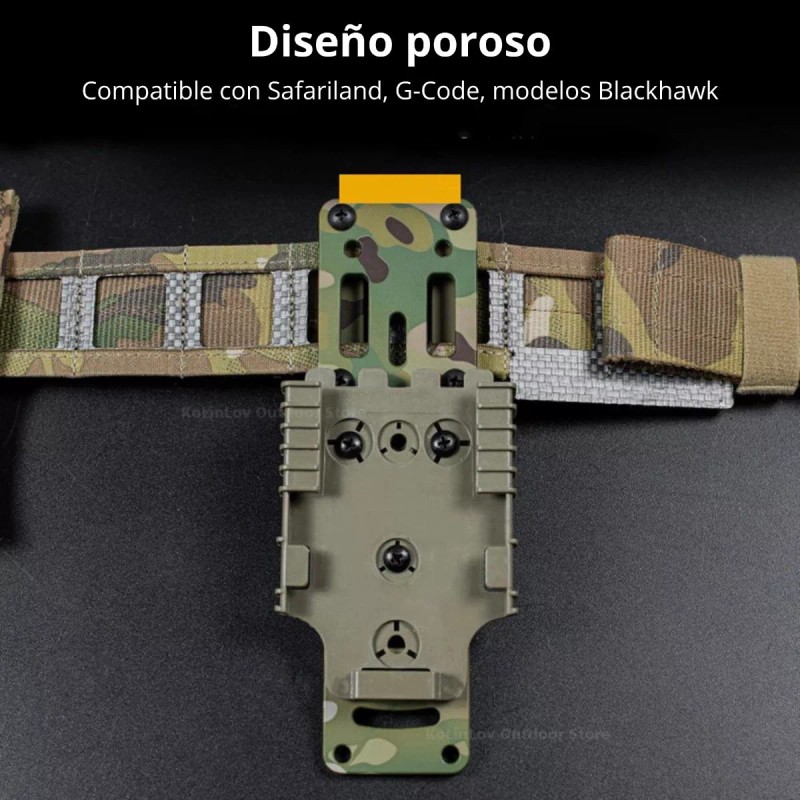 Estuchelandia Soporte Modular Adaptador Metalico Safariland Qls Blackhawk