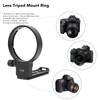 Lens Collar Tripod Mount Ring with 1/4in 3/8in Screw Hole
