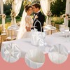 Flower Girl Basket Set of 3, with Pearl Handle &