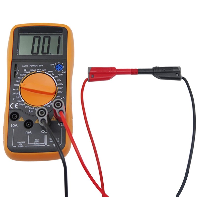 Goupchn - 5 cables de prueba de silicona para plátano,