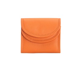 Josephine Osthoff Sunny Genuine Leather with RFID Protection, Colour: Papaya, Papaya, coin purse