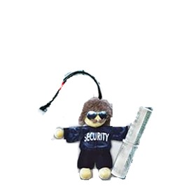 Püppkes Security Gift Wooden Colourful 15 x 10.5 x 2.7 cm