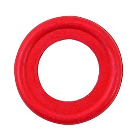 4LIFETIMELINES 22.80mm Red High-Temp Replacement Gasket, Nitrile Rubber, Bag of 10