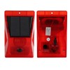 Solar Alarm Solar IP65 Waterproof Solar Alarm Light with Remote