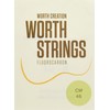 Worth Strings, Clear Fluoro-Carbon Concert Sporan Ukulele Strings Medium (0.0205-0.0260-0.0291-0.0224)