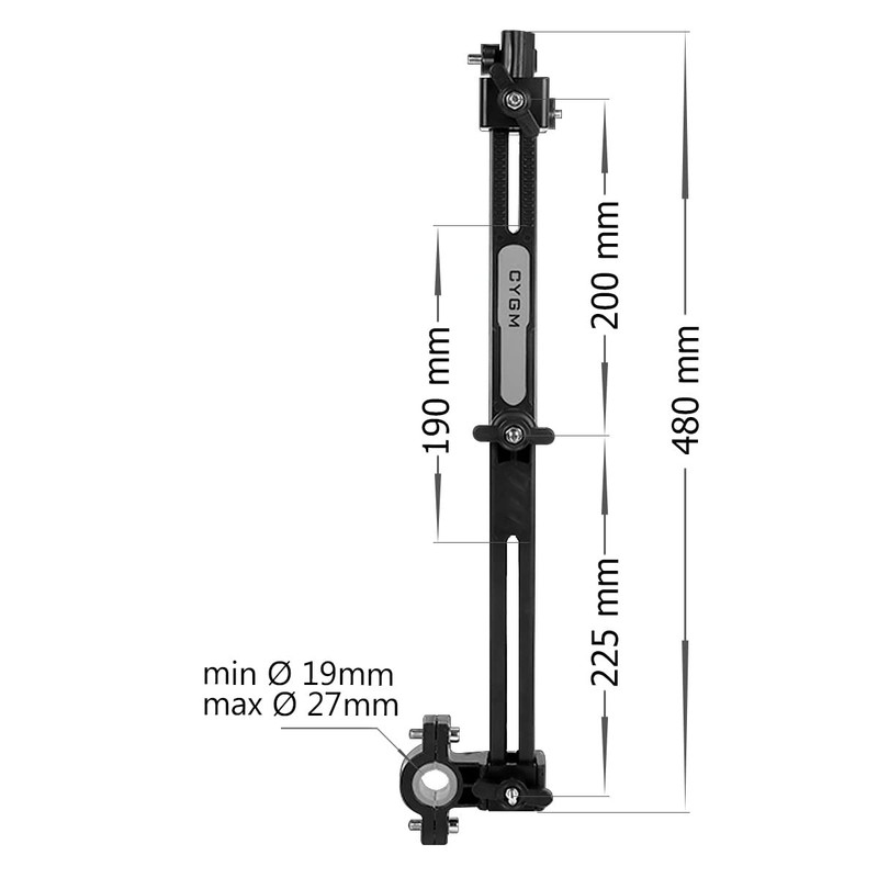 MidGard Umbrella Holder with Adjustable Joint for Bike, Wheelchair, Pushchair,