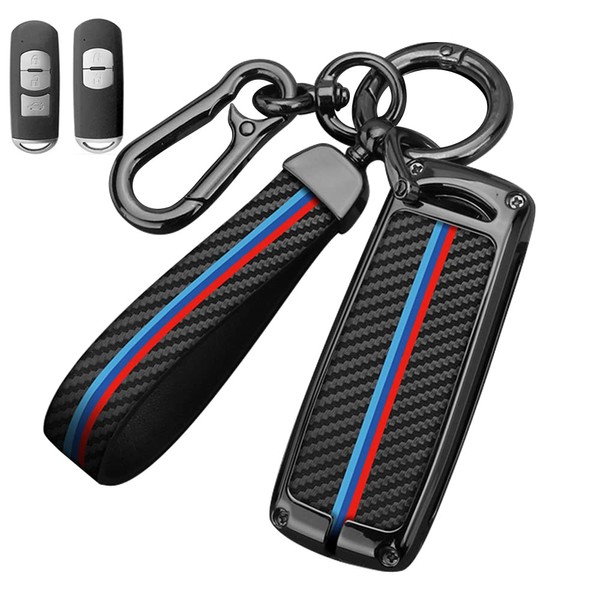 LETINGFAR Key Case for Mazda, Smart Key Case, Key Cover,