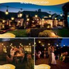 ZJOJO Solar String Lights Outdoor Waterproof 100FT,Solars Light Outdoor with