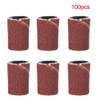 100 Pcs Sanding Drum, Sander Bits Sleeves, Drill Accessory for