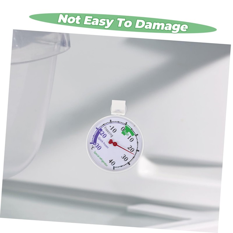iplusmile Refrigerator Freezer Dial Thermometer High Precision Low Indicator for
