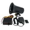 Lrocaoai 12V Police Siren Speaker 3 Tone Sound Volume Adjustment