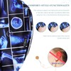 X-Ray Printed Scrub Caps for Men and Women with Buttons,