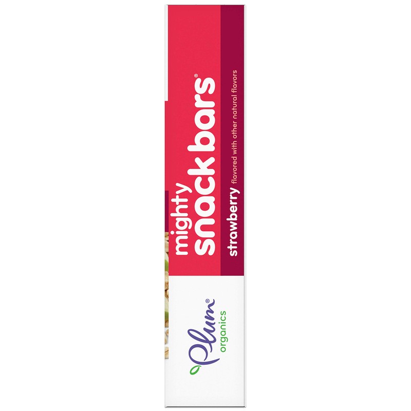 Plum Organics Mighty Snack Bars for Toddlers, Strawberry Fruit Snack