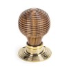 From the Anvil Rosewood & Aged Brass Beehive Mortice/Rim Knob