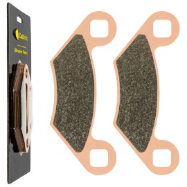 Caltric Rear Brake Pads for Polaris Outlaw 525 2007 2009 2010 Sintered Brake Pads