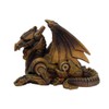 Gears and Metal Robot Steampunk Dragon Fantasy Figurine
