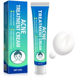 Acne Treatment Cream, Effective Acne Creams, Fast Acting Spot Cream, Reduces Blemishes & Breakouts, Blackhead Care, Spot Treatment for All Skin Types, Gentle Skin Care (20G)