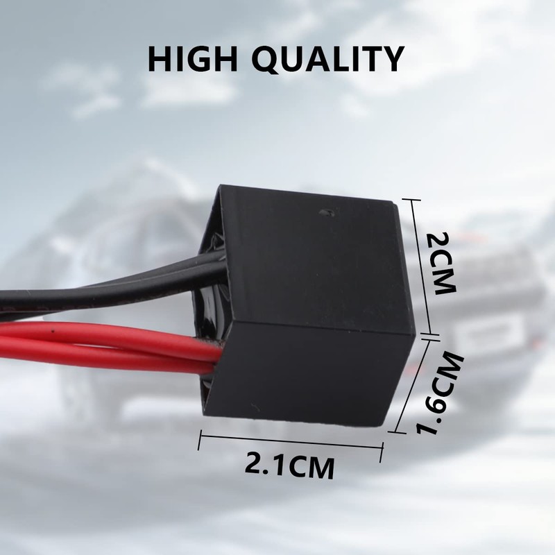 GNXFixt 2 x T10 LED Decoder Adapter Canbus Anti-Flicker Resistors