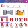 MAPVOLUT 280-Piece Universal Zipper Repair Kit - Fix Jackets, Luggage,