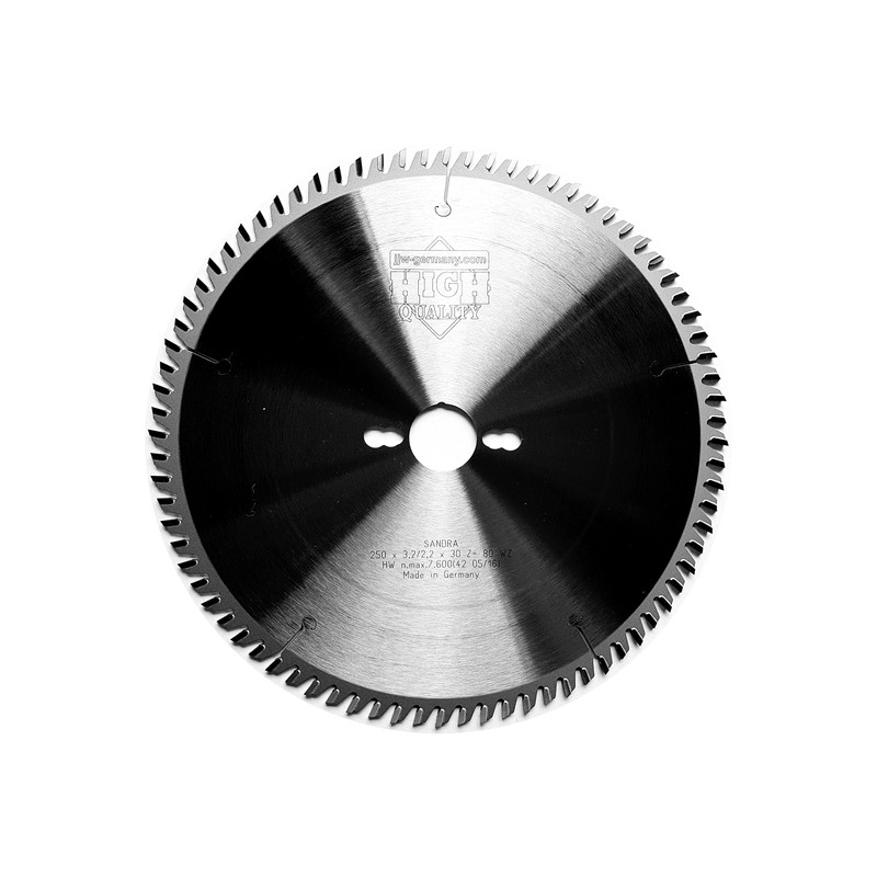 Carbide Fine-Cut Circular Saw Blade 250 x 30 mm with