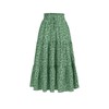 Summer Floral Skirts for Women 2024 Casual Trendy Beach Boho