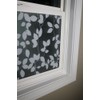 White Privacy Leaves, Decorative, Privacy, Static Cling Window Film (36"