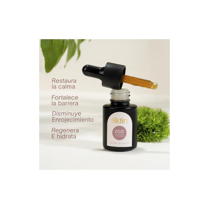 Calm Boost Booster Calmante - Suero con Manzanilla, Hamamelis y