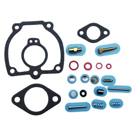 Tuzliufi Carb Carburetor Rebuild Repair Kit Compatible with IH Farmall 400 450 656 MV Super H M MTA W4 W6 W9 O4 O6 WR9 47387DB 50983DB 356948R92 357231R92 358065R91 358554R91 Z284
