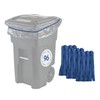 Rubber Bands 95-96 Gallon Trash Cans - Garbage Bag Holder