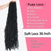 Soft Locs 36 Inch Crochet Hair 6 Packs New Faux
